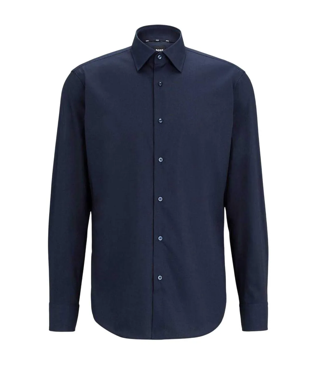 Chemise Manches Longues Joe Homme Bleu Foncé Boss-2