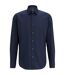 Chemise Manches Longues Joe Homme Bleu Foncé Boss-2