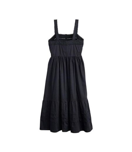 Robe Mi-longue Sans Manches Femme Noir Levis