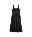 Robe Mi-longue Sans Manches Femme Noir Levis-3