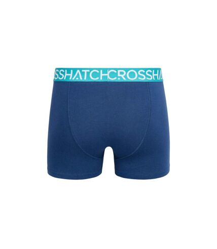 Boxers kamzon homme bleu sarcelle Crosshatch