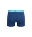 Pack of 2  Mens kamzon boxer shorts  teal Crosshatch-2