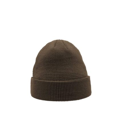 Atlantis Blog Waffle Beanie (Dark Grey) - UTAB491