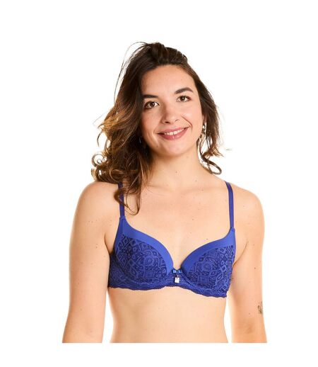 Soutien-gorge ampliforme bleu Eternelle