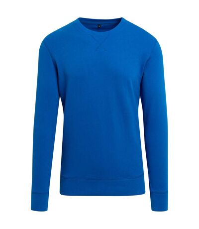 Sweat-shirt col ras-du-cou homme bleu cobalt Build Your Brand Build Your Brand