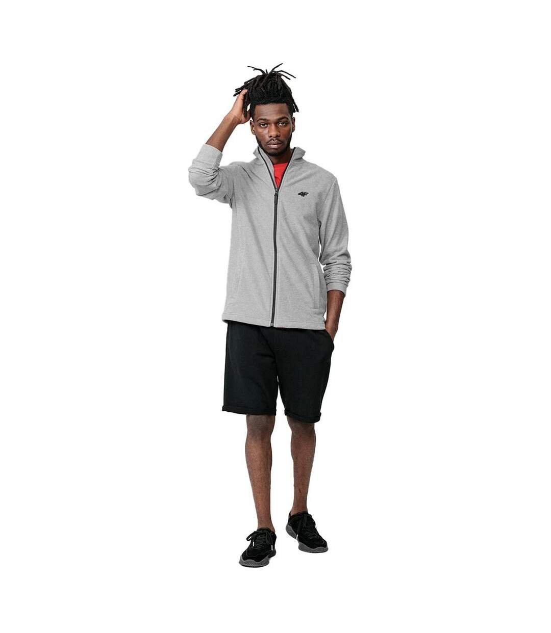 Veste Ss23tflem052 Homme Gris Argenté Chiné 4F-4