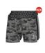 Boxers buzzard homme noir / gris Crosshatch Crosshatch