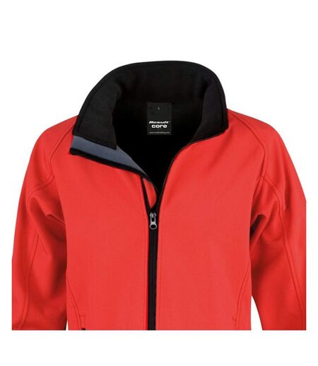 Veste softshell femme rouge / noir Result Core