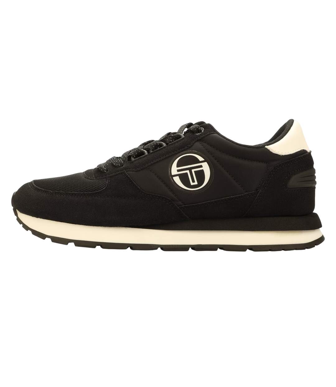 Mens Venezia Trainers Black White Sergio Tacchini-2