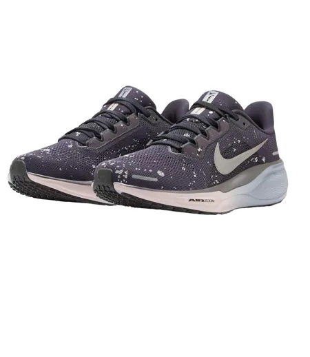 Baskets Femme Violet Argenté Métallisé Nike