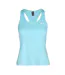 Womens/ladies Tech Sleeveless Tank Top Blue Haze White Under Armour-2