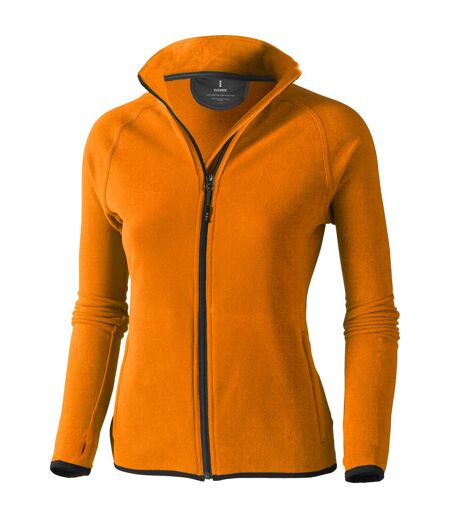 Elevate Womens/Ladies Brossard Micro Fleece (Orange)