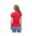 T-shirt femme rouge Armani-2