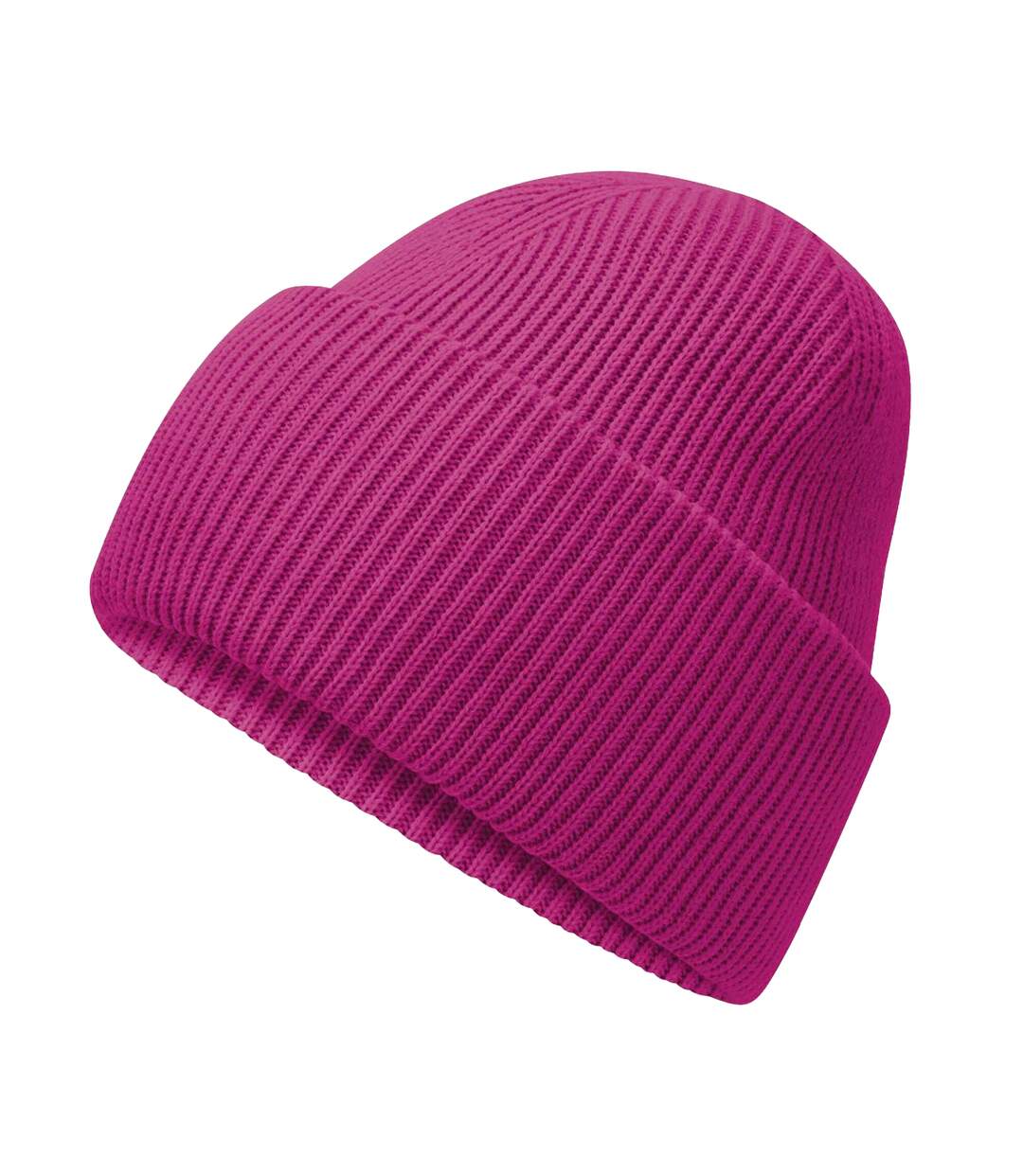 Bonnet Classic Deep Adulte Fuchsia Beechfield-2