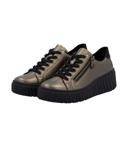 Basket Basse Cuir Rieker Lagro