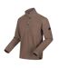 Regatta Mens Galino Button Detail Sweatshirt (Mink) - UTRG8590