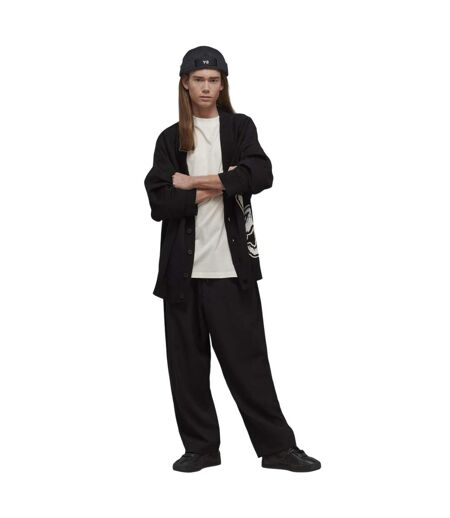 T-shirt Manches Courtes Adulte Blanc Cassé Noir Y-3