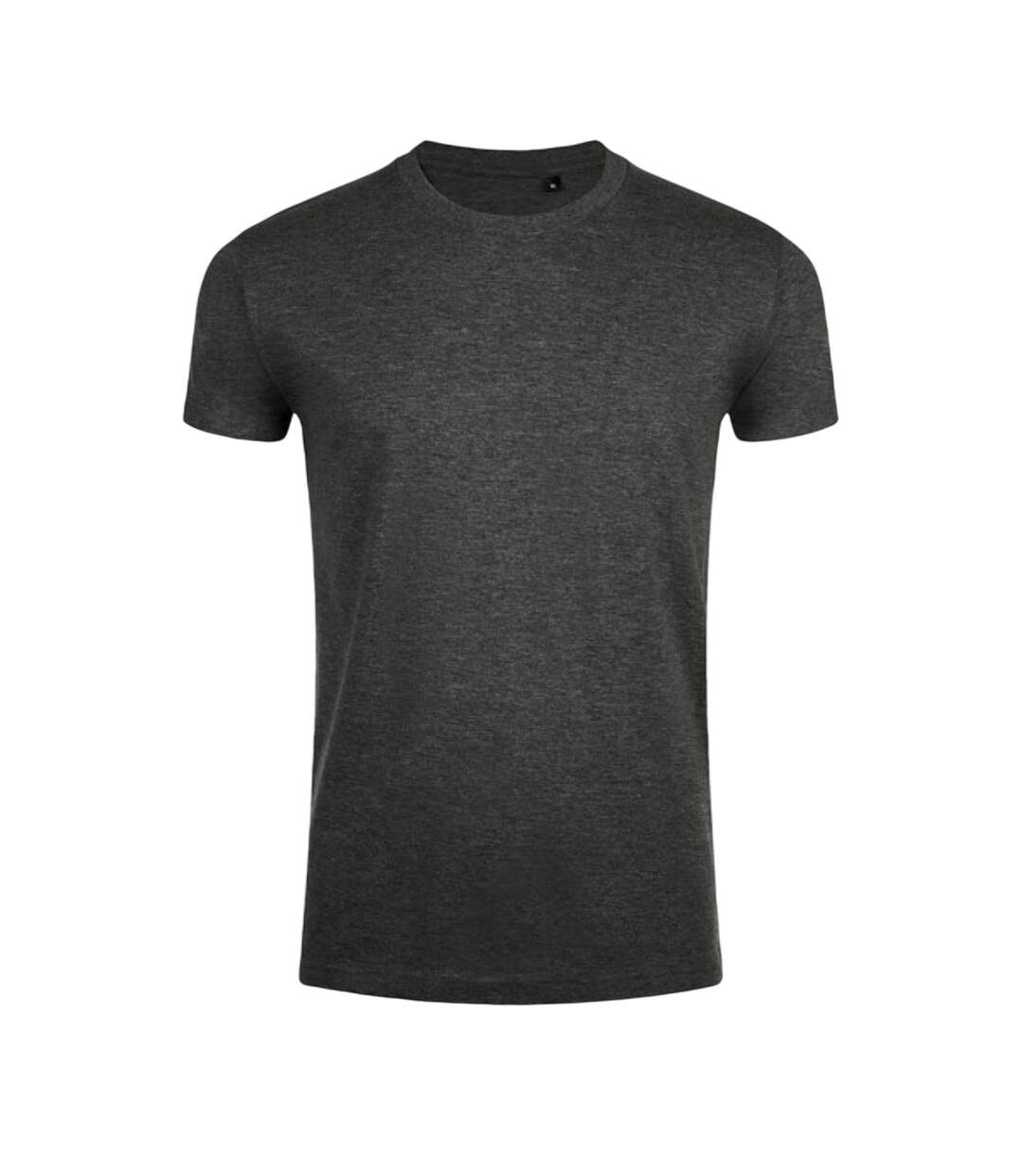 T-shirt Imperial Adulte Charbon Chiné SOLS-1