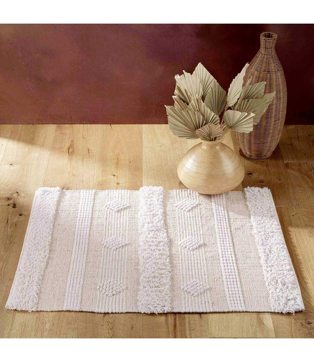 Tapis Déco Fantaisie Athos 60x90cm Naturel-4