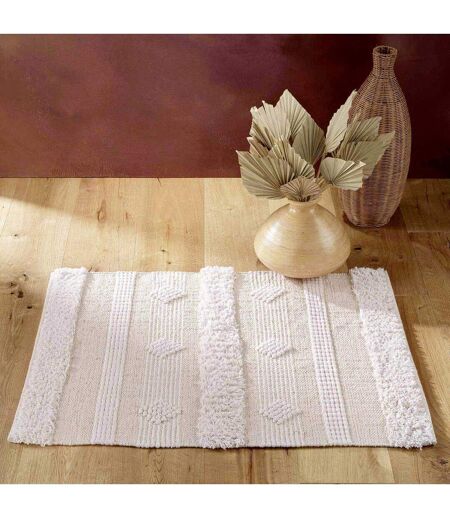 Tapis Déco Fantaisie Athos 60x90cm Naturel