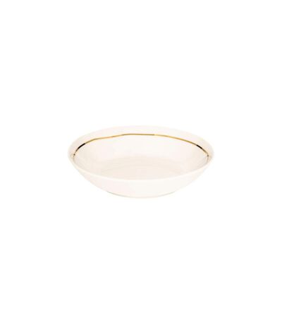 Lot de 6 Assiettes Creuses Selena 20cm Blanc