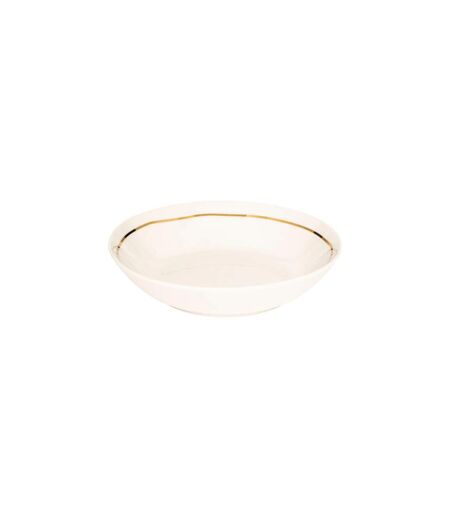 Lot de 6 Assiettes Creuses Selena 20cm Blanc