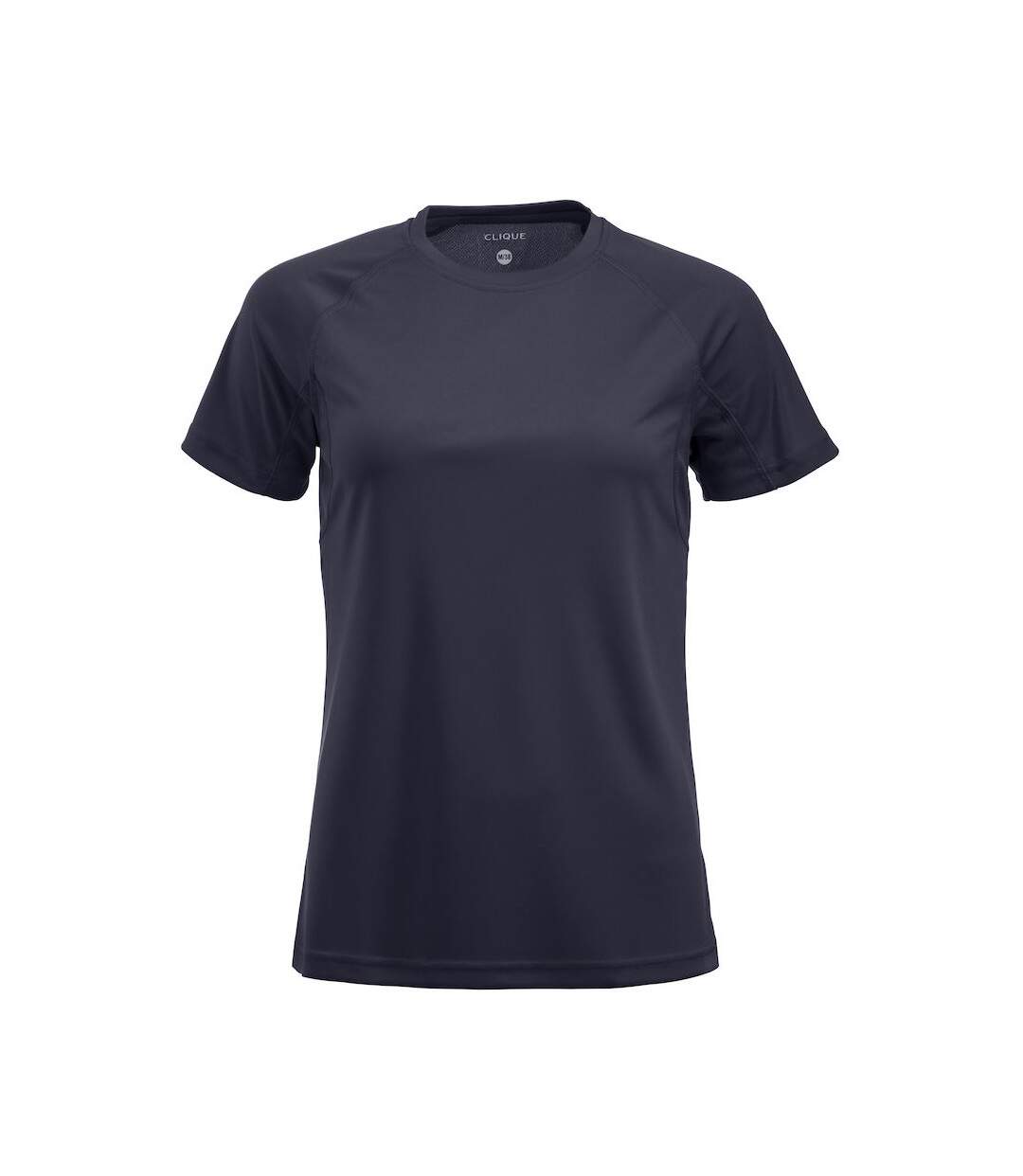 Womens/ladies Premium Active T-shirt Dark Navy Clique-1