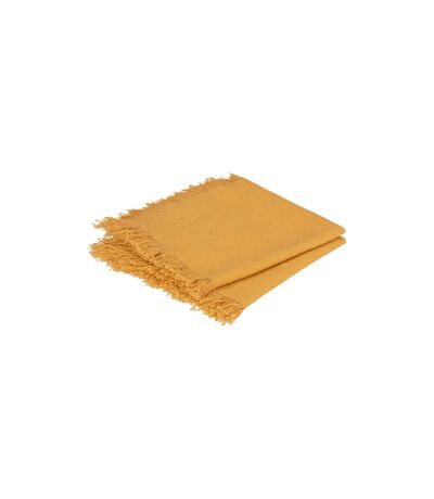 Lot de 2 Serviettes de Table Maha 40x40cm Jaune