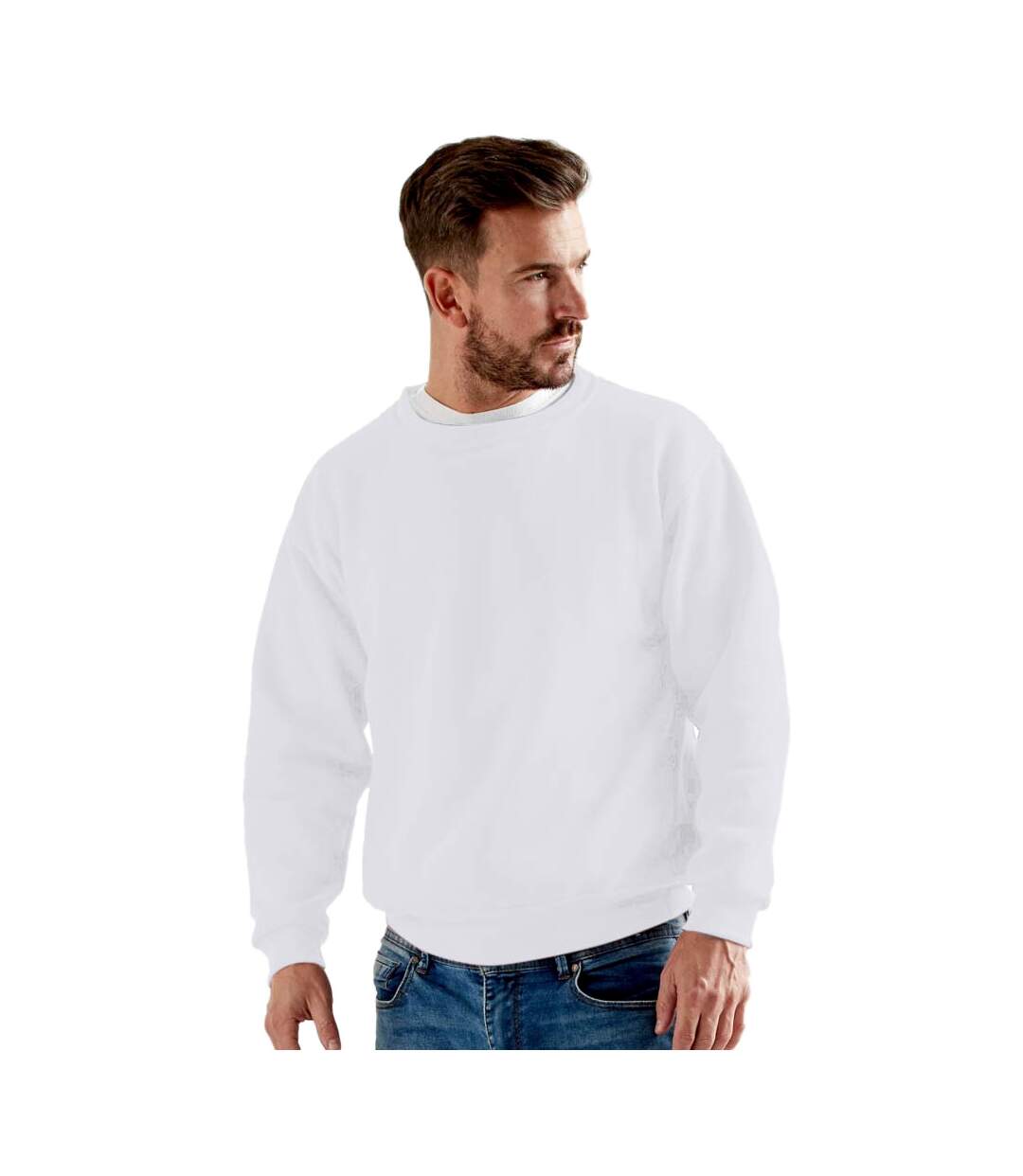 Sweat adulte blanc Ultimate