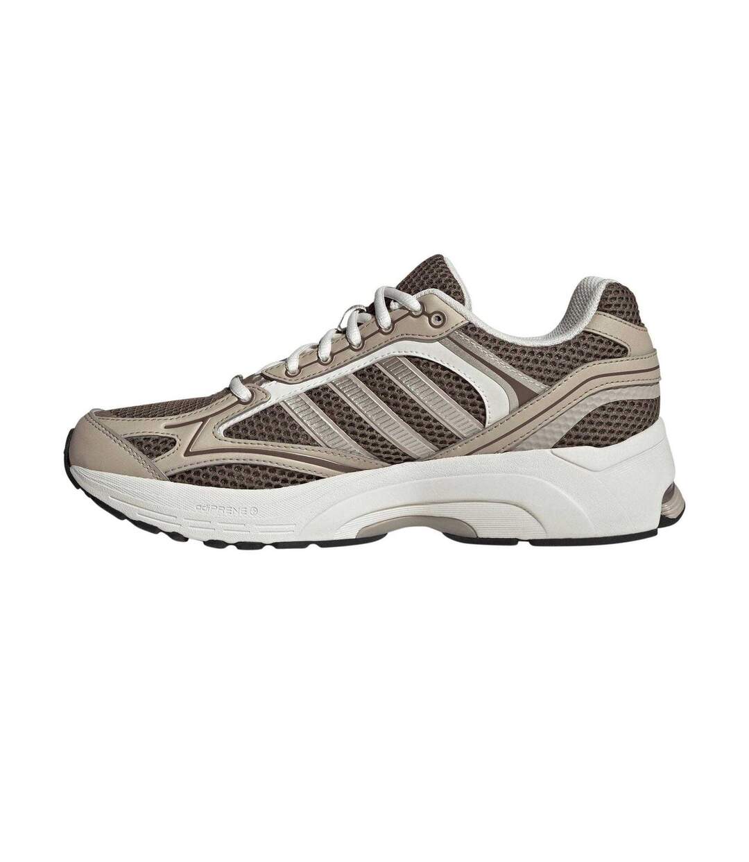 Baskets Spiritain Femme Blanc Cassé Marron Adidas-3