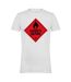 Mens Fodens On Fire T-shirt White AWD-1