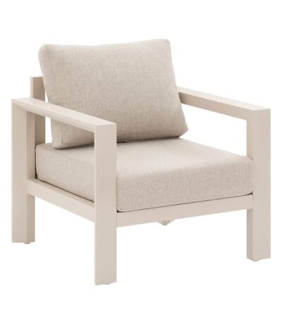 Fauteuil de salon de jardin en aluminium EVASION
