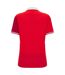 Polo Motif/style Macron Femme Rouge Wales RU-2