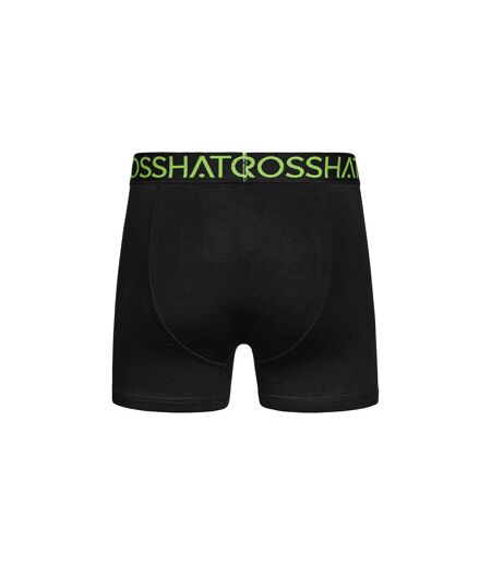 Boxers Chasma Homme Noir Crosshatch