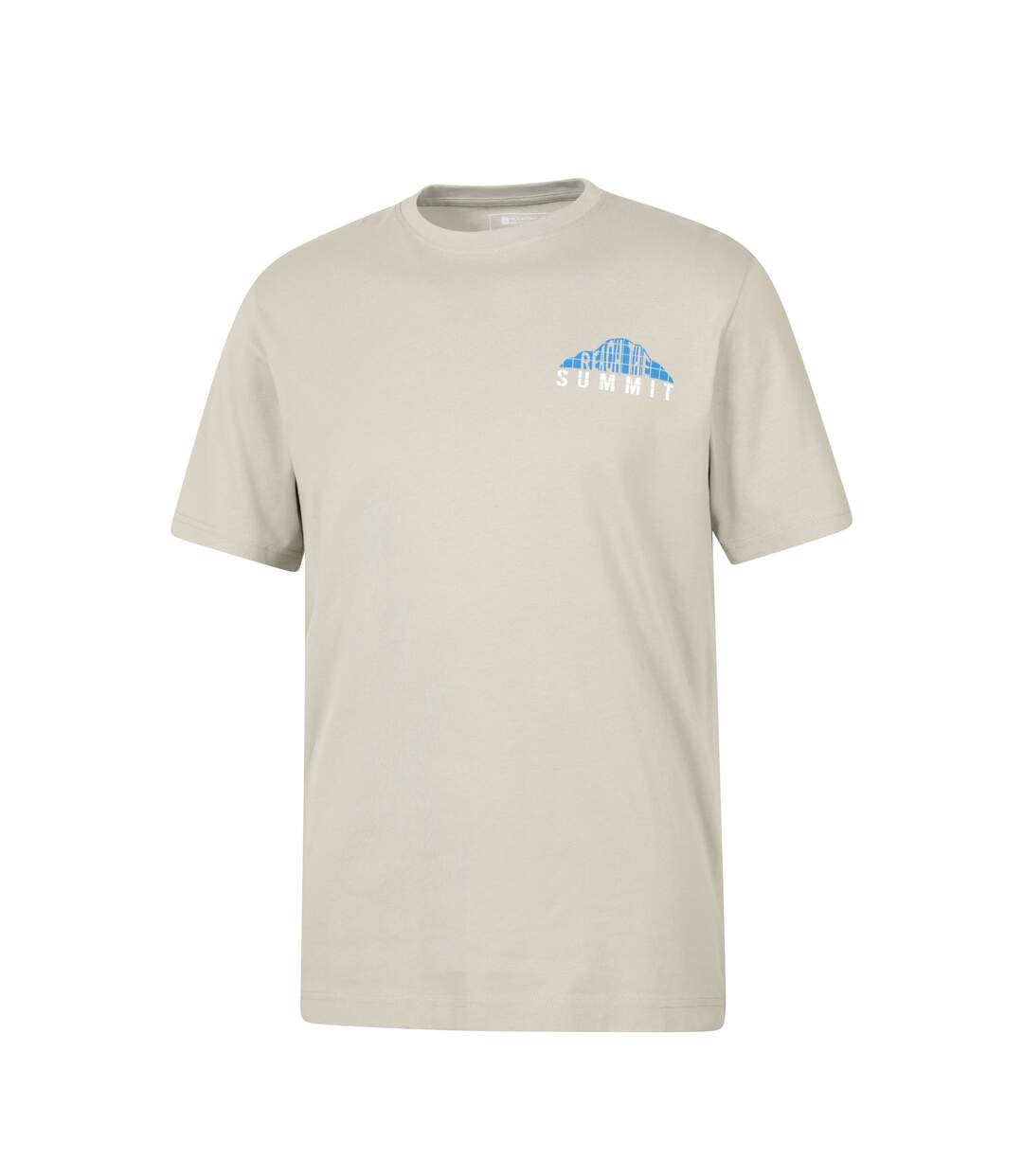 T-shirt Motif/style Graphique Reach The Summit Homme Gris Mountain Warehouse-3
