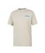T-shirt Motif/style Graphique Reach The Summit Homme Gris Mountain Warehouse-3