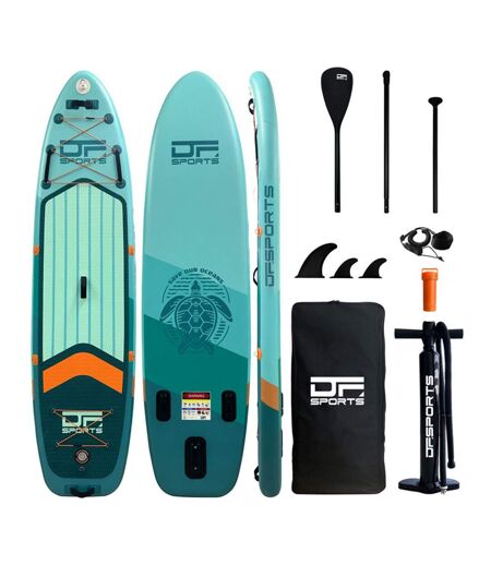 Paddle Gonflable Avec Accessoires Polynésie 320cm Bleu