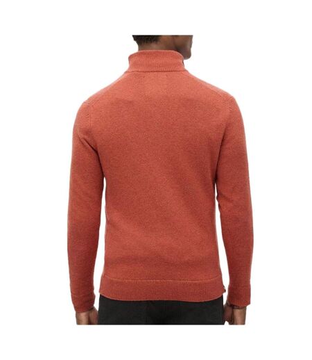 Pull orange homme superdry essential