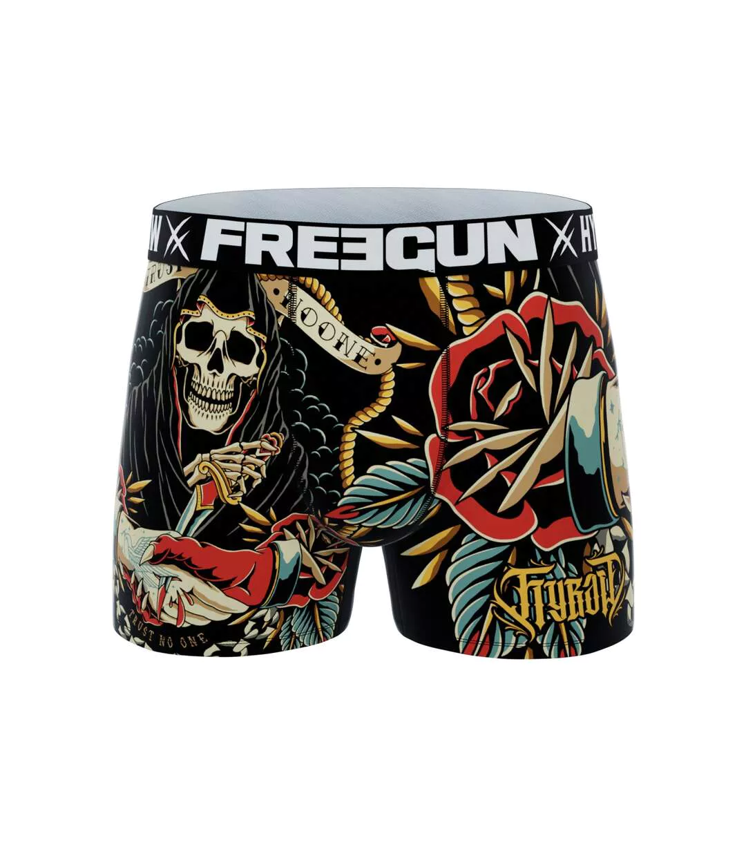 Lot de 4 boxers homme Hyraw Freegun-4