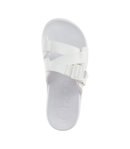 Claquettes Chillos Femme Blanc Chaco