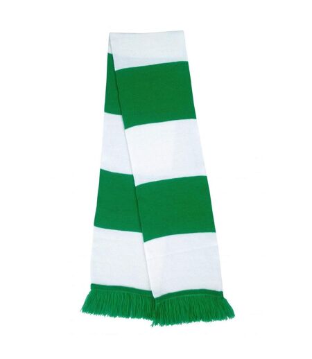Echarpe Épaisse Thermique Tricotée Homme Taille Unique Blanc Vert Result