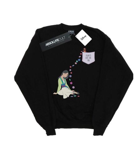 Disney - Sweat MULAN ALWAYS HERE FOR YOU - Femme (Noir) - UTBI14074