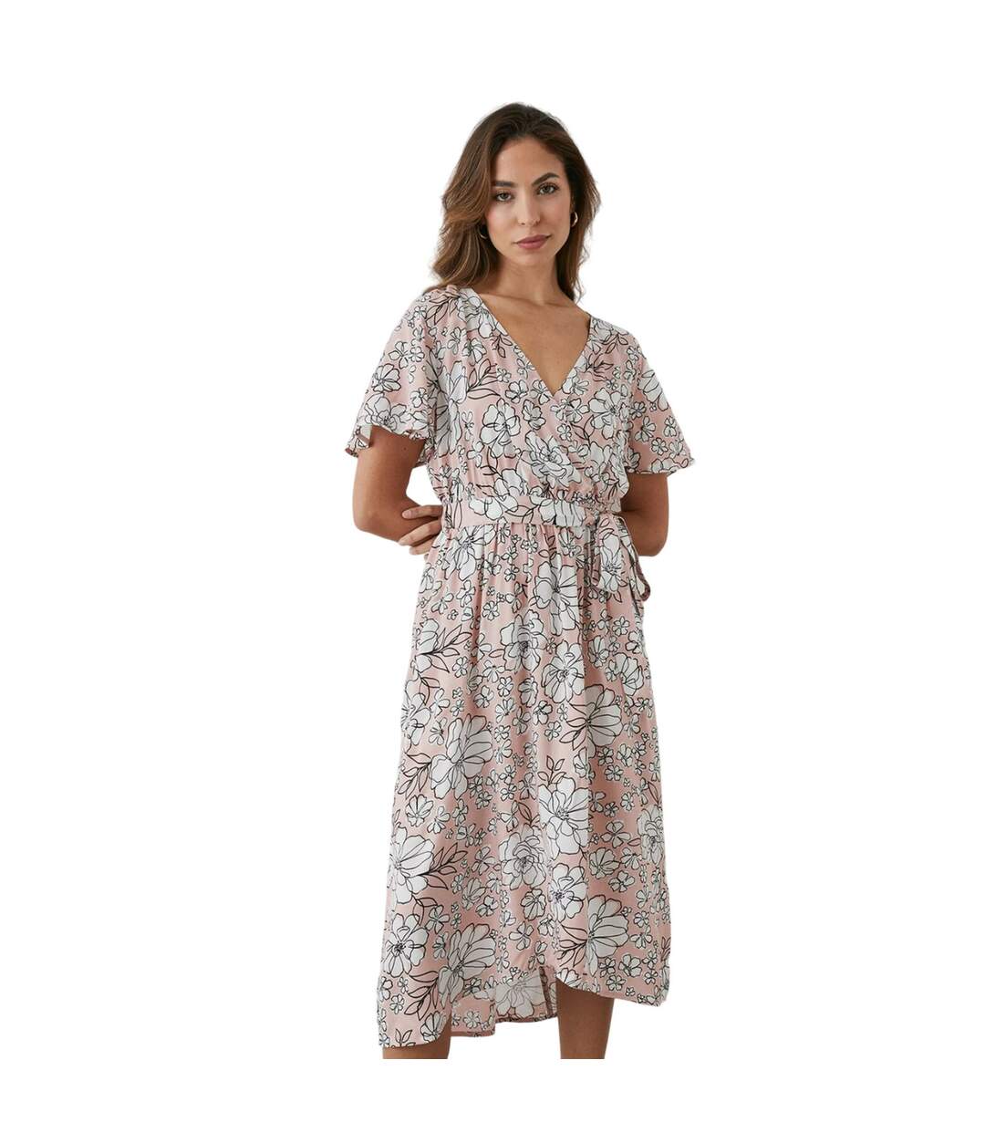 Robe Femme Rose Blush Principles-2