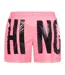 Mens Logo Polyester Swim Shorts Bright Pink Moschino-2