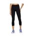 Legging noir femme soul studio yoga basic 7/8-1