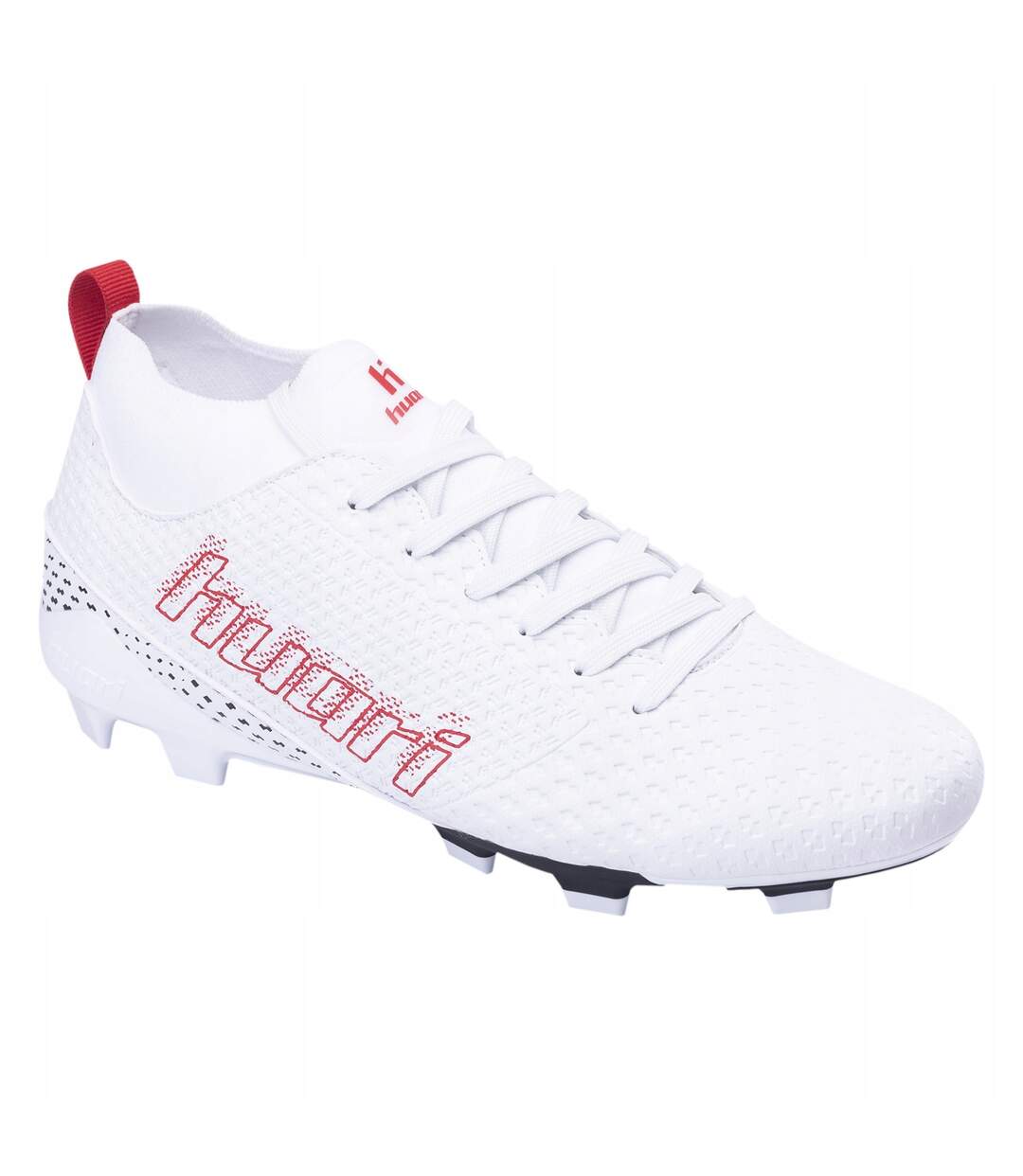 Chaussures De Foot Dagano Ag Homme Blanc Rouge Huari-1