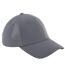 Casquette Baseball Adulte Unisexe Gris Graphite Beechfield-2