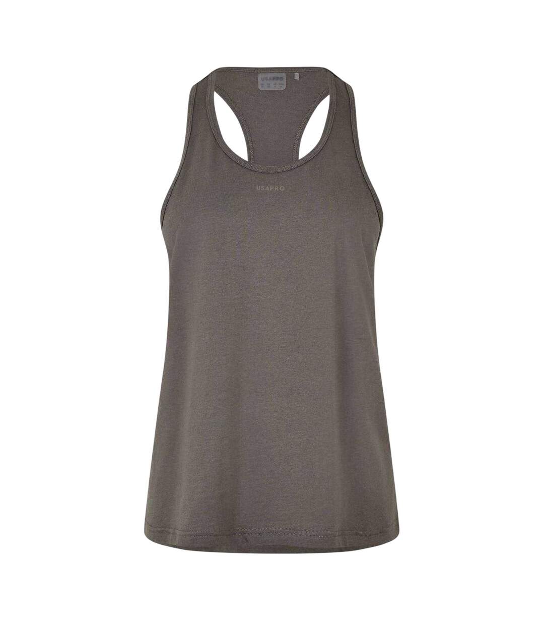 Débardeur Femme Anthracite USA-2