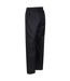 Regatta Great Outdoors Mens Classic Pack It Waterproof Overtrousers (Black) (XXXL)