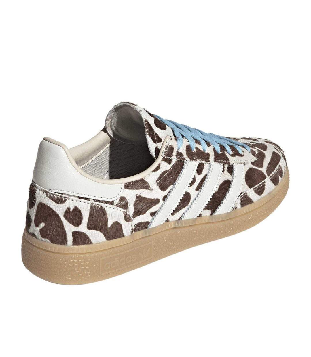 Baskets Handball Spezial Femme Blanc Marron Adidas-2